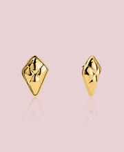 Gold earrings