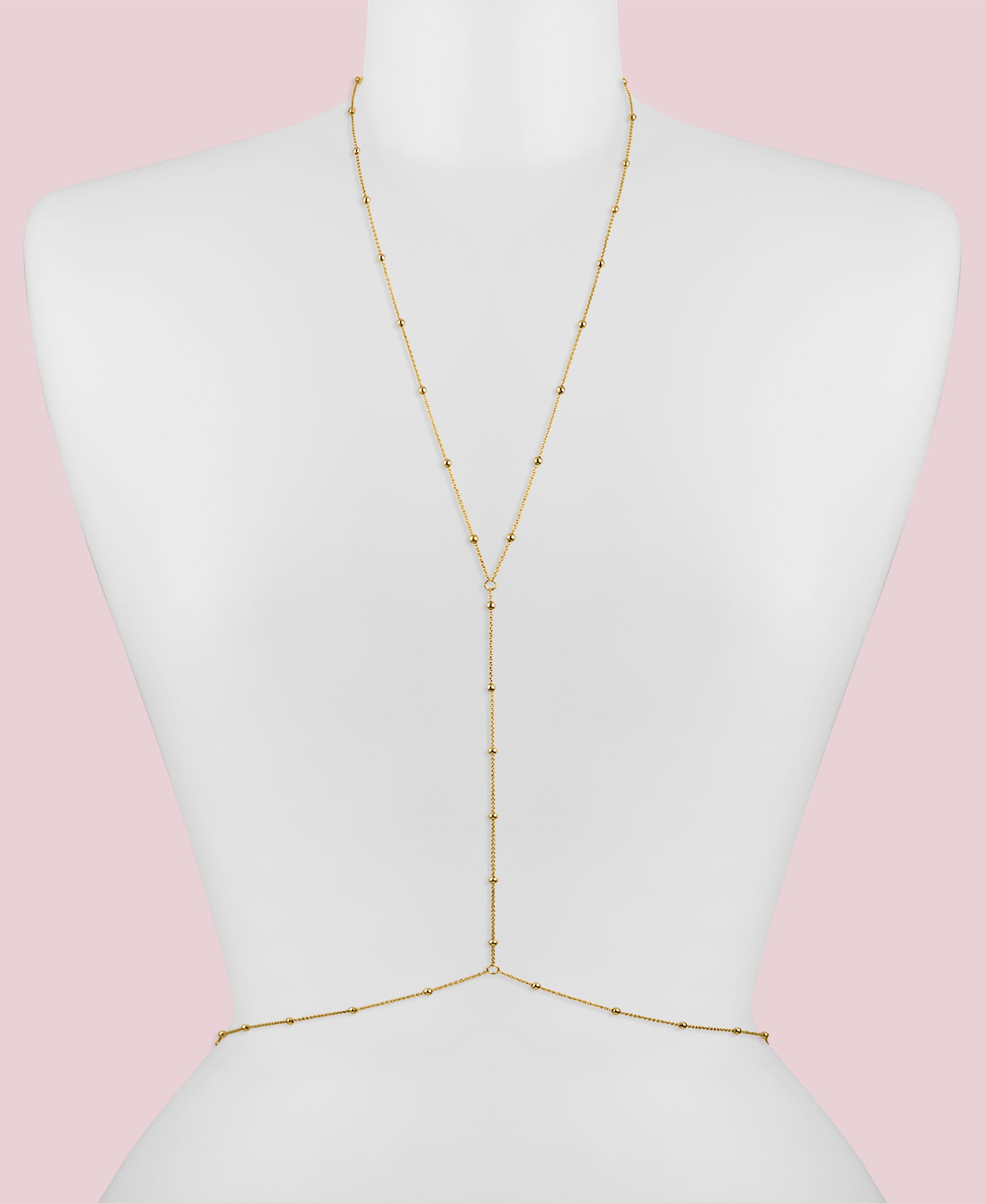 SHAKARA BODY CHAIN OMA THE LABEL: STUNNING 18K GOLD PLATING
