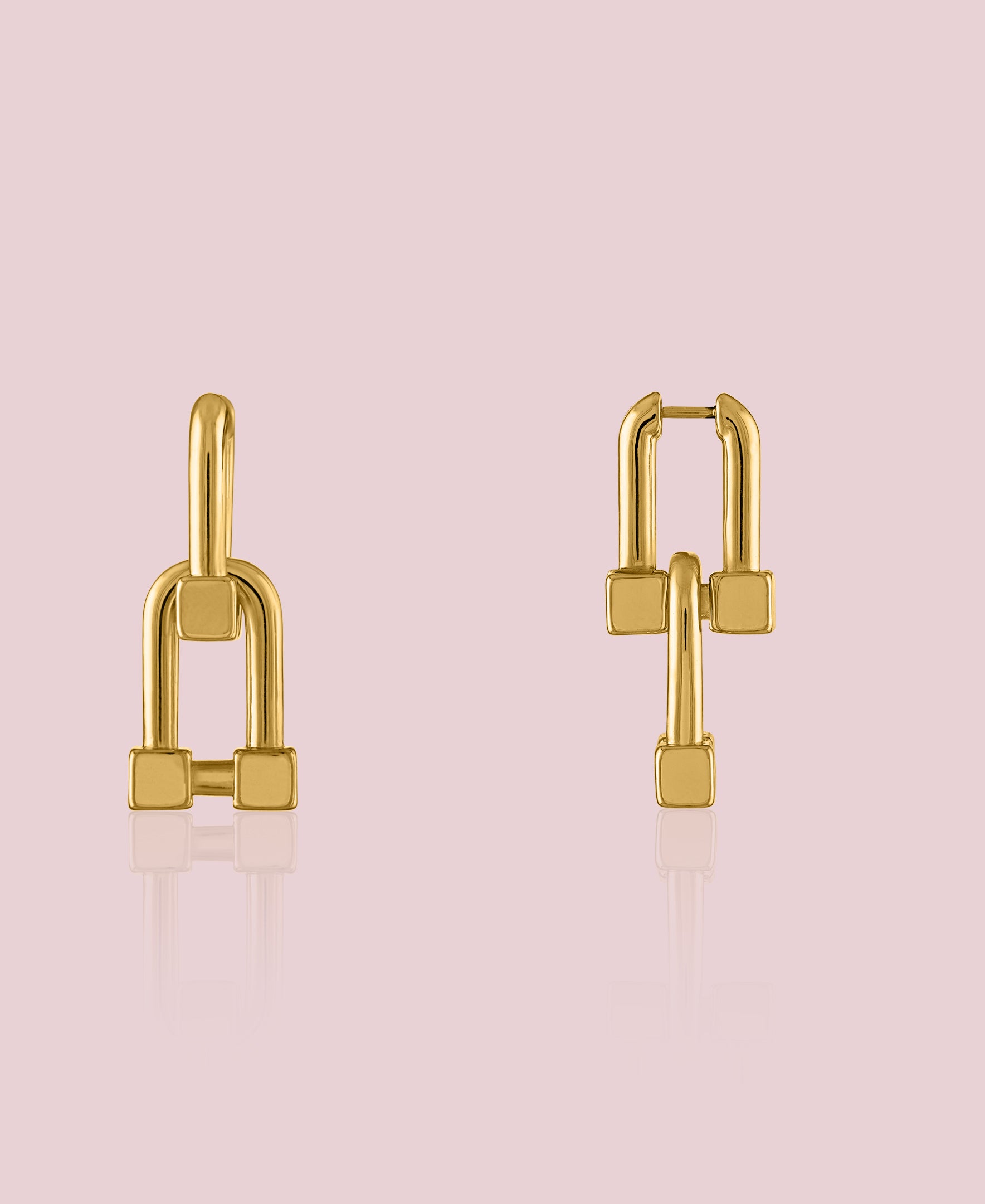 ZOE LINK DROP EARRINGS - TWO STYLES TO CHOOSE FROM- OMA THE LABEL